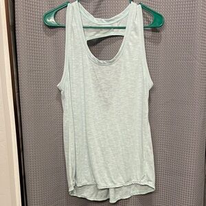 M Zella mint green Sleeveless Women's Top open back